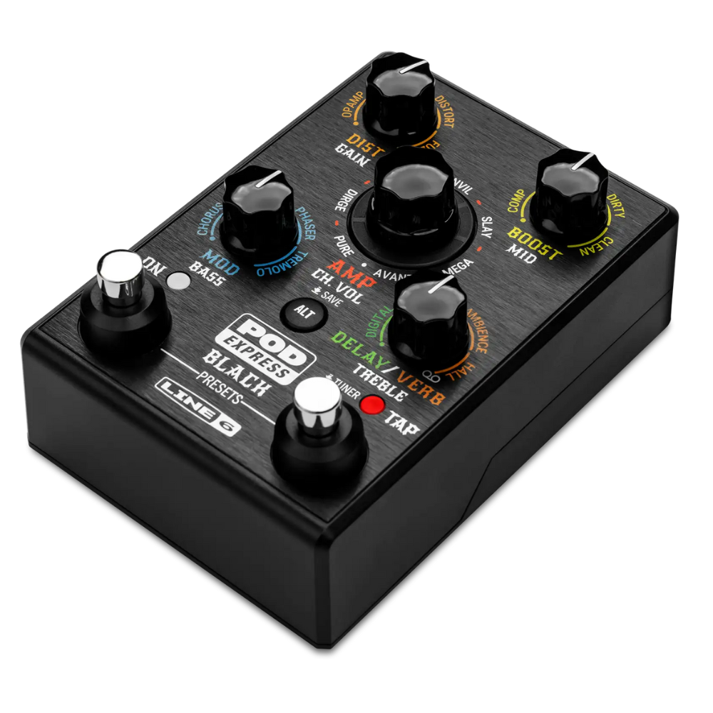 Line 6 POD Express BLACK Hi-Gain Multi-Effects Pedal