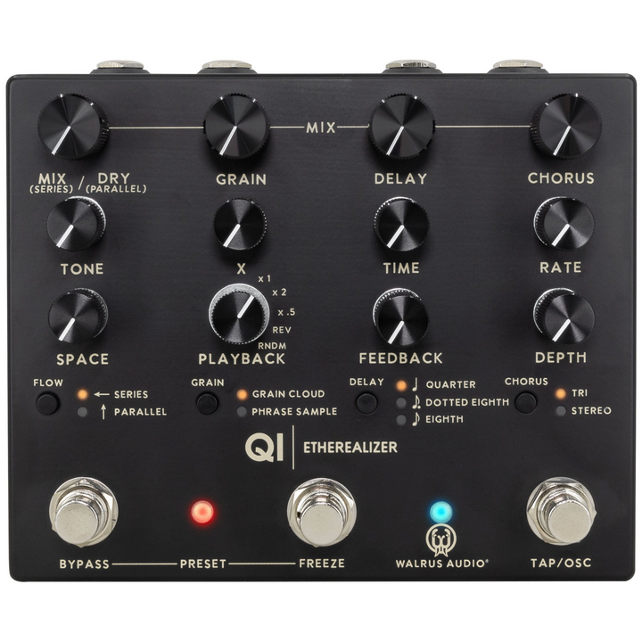 Walrus Audio  Qi Etherealizer (Black)