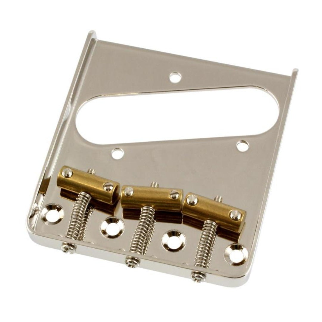 Allparts TB-5125 Vintage-style Compensated Saddle Bridge for Telecaster® Nickel
