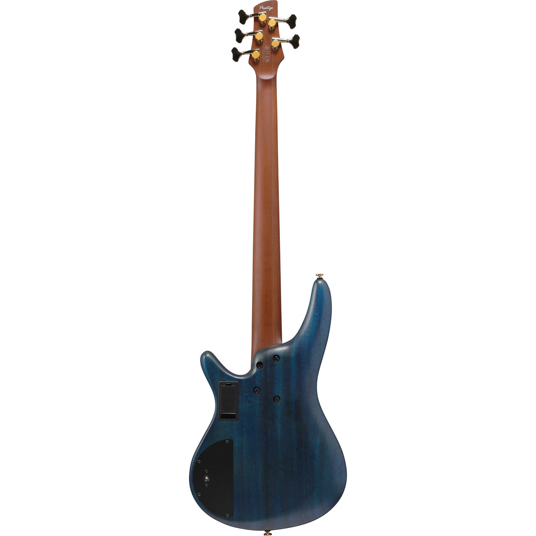 Ibanez SR Prestige 5 String Bass (Ghost Fleet Blue Burst) SR6605GFB