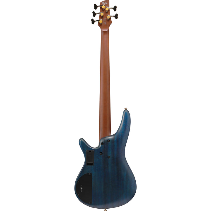 Ibanez SR Prestige 5 String Bass (Ghost Fleet Blue Burst) SR6605GFB