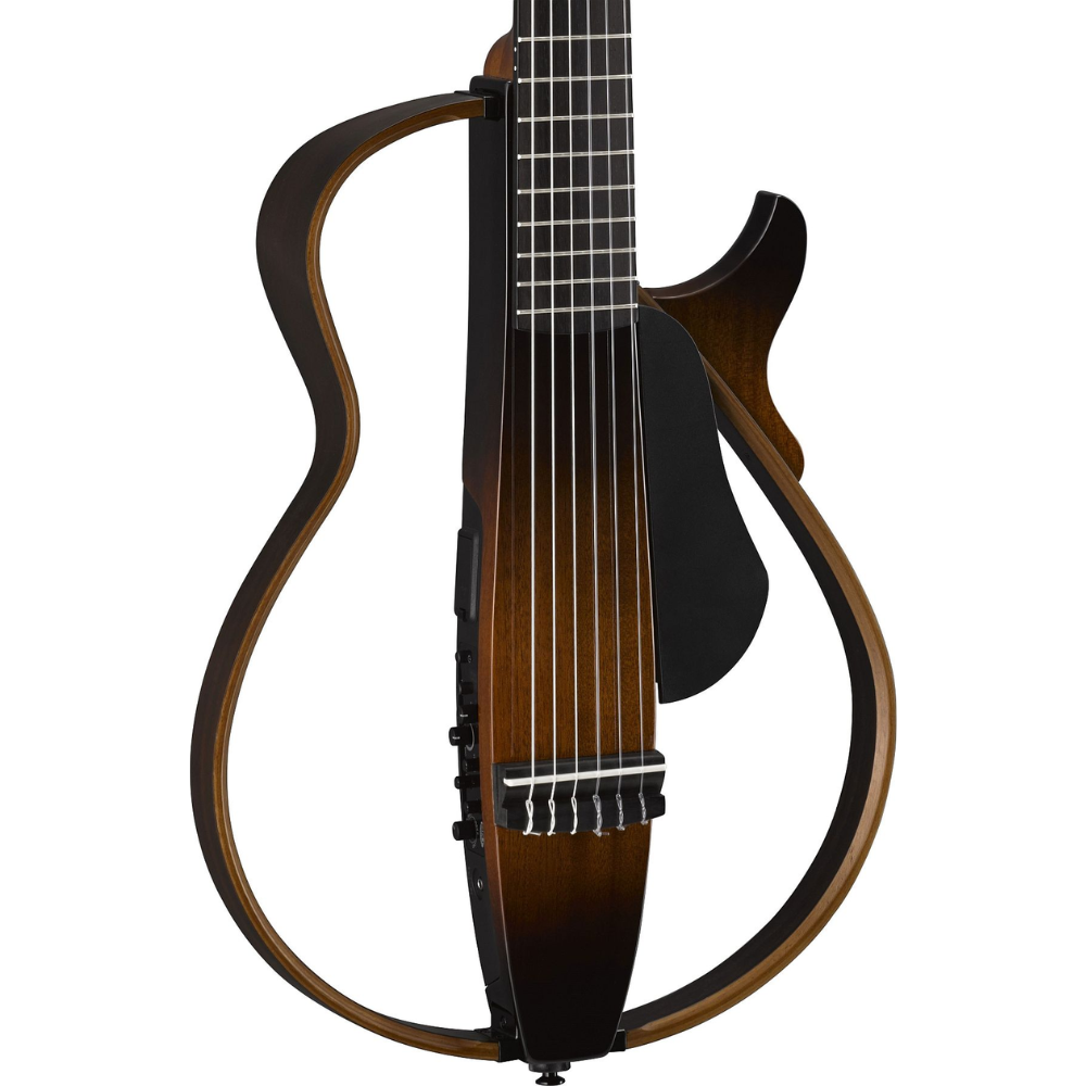 Yamaha SLG200N Nylon String Silent Guitar - Tobacco Sunburst