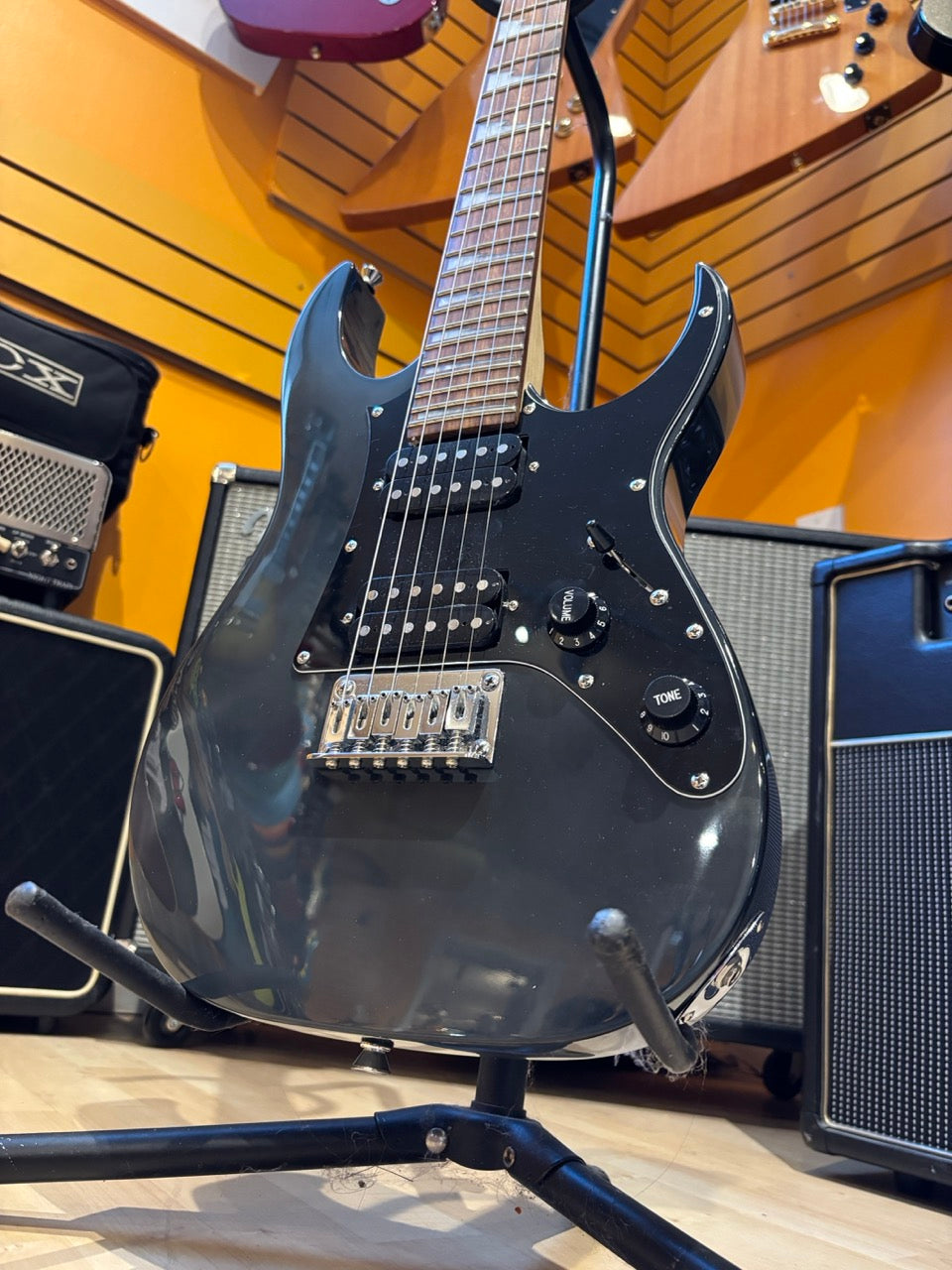 Ibanez - GR-RG Mikro HH (Fadded Gray) w/ Ibanez Mikro Gig Bag - USED