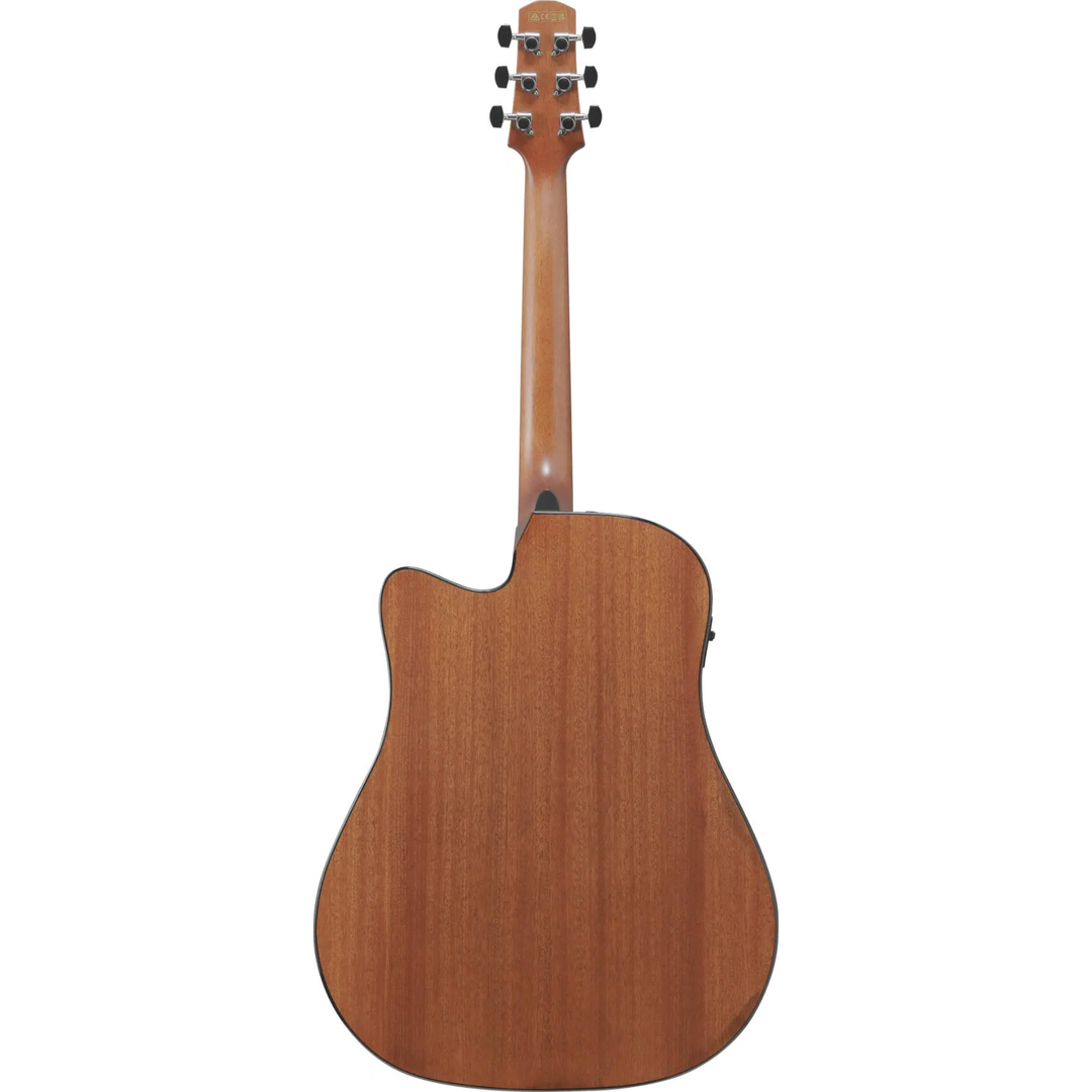 Ibanez AAD51CEDVS Grand Dreadnought Acoustic-Electric Guitar Dark Violin Sunburst High Gloss