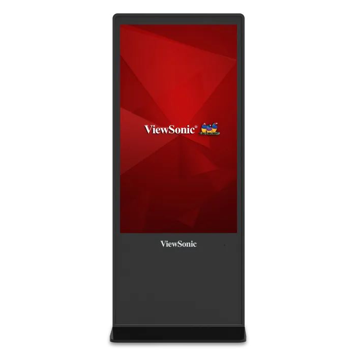 ViewSonic EP5542T  55" Interactive ePoster, 3840x2160, 450 cd/m², 16/7, USB Playback, Optional Cloud CMS, USB 2.0 x3, HDMI x3, DP x1, VGA x1, Black