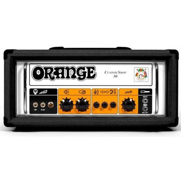 ORANGE CUSTOM SHOP 50 HEAD - BLACK