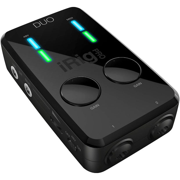 IK Multimedia iRig Pro DUO 2-Channel Audio and MIDI Interface