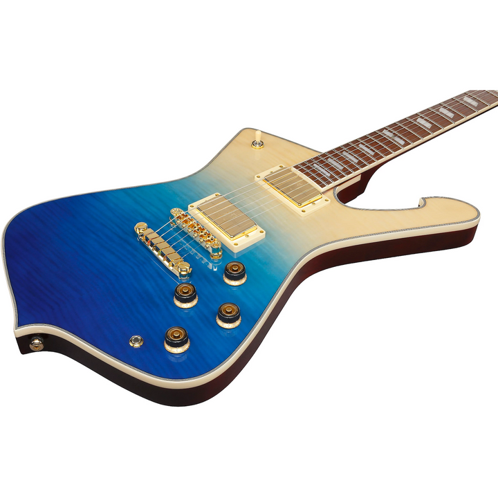 Ibanez IC420FMTBG Iceman Electric Guitar (Transparent Blue Gradation)
