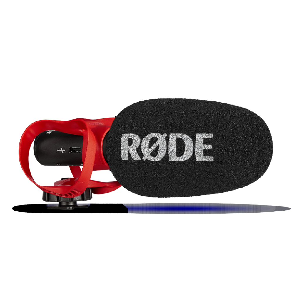 Rode Microphones VideoMic GO II Lightweight Directional Microphone  Analogue & Digital output 3.5mm & USB-C w/ Helix mount.