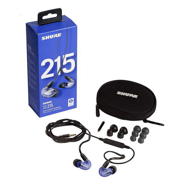 Shure SE215SPE Earphones with single high-definition driver - Purple