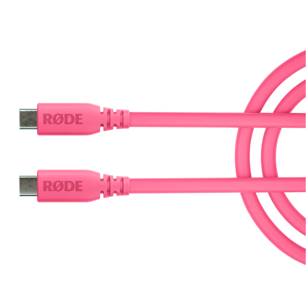 Rode Microphones SC17-P High-quality, 1.5m-long USB-C to USB-C cable - Pink