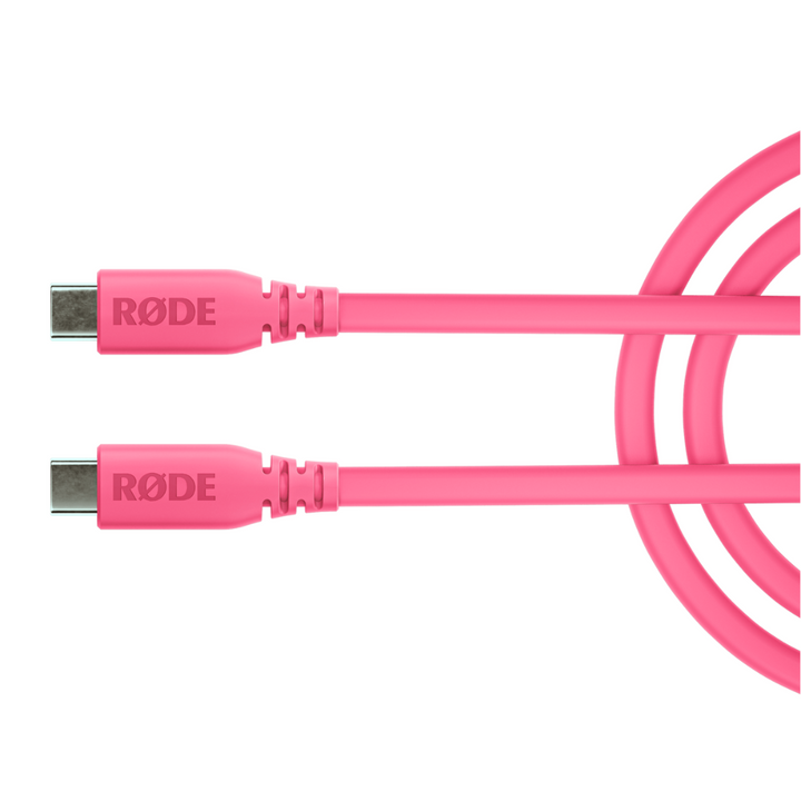 Rode Microphones SC17-P High-quality, 1.5m-long USB-C to USB-C cable - Pink