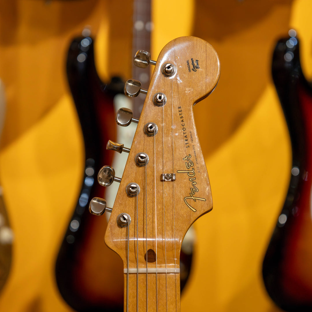 Fender - Classic  Series 50's RI Stratocaster  (Maple - 2TSB ) w/ SKB Molded HD Case - 2011 - USED  Electric Guitar