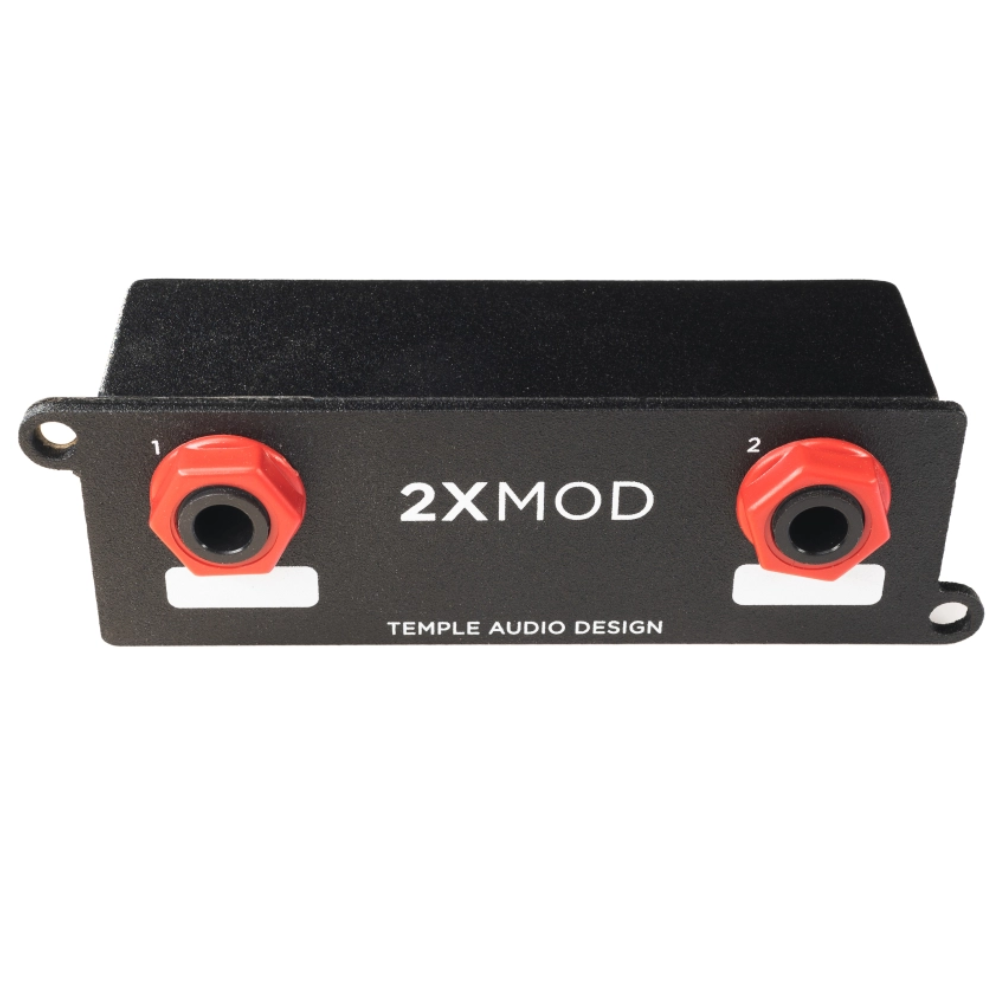 Temple Audio 4-Way Jack Module パッチ・モジュール Temple Audio 4-way 1/4 Inch Jack Patch Module Temple Audio 4-Way 1