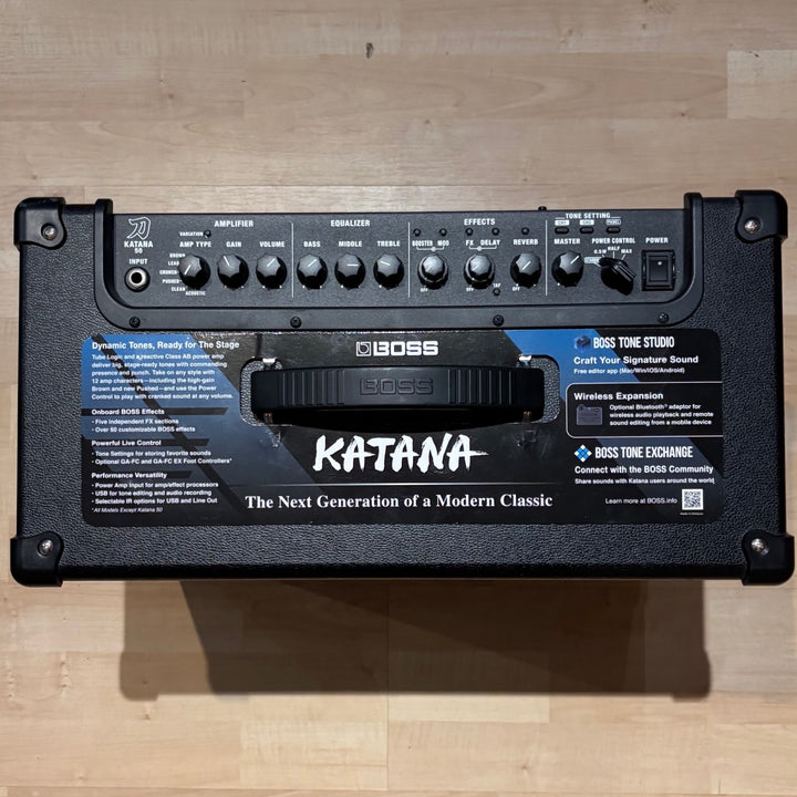 Boss - Katana 3 (KTN-3) 50 Watt 1x12 GTR Combo Amplifier (2025) - USED