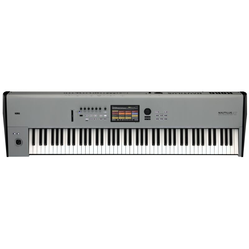 Korg NAUTILUS88ATGR LTD 88-key RH3 Action w/ Aftertouch Music Workstation - Matte Grey