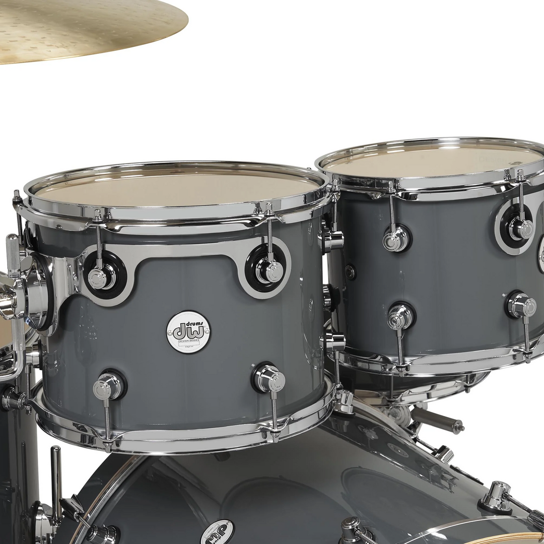 DW Design Series 4-piece Shell Pack - Steel Grey