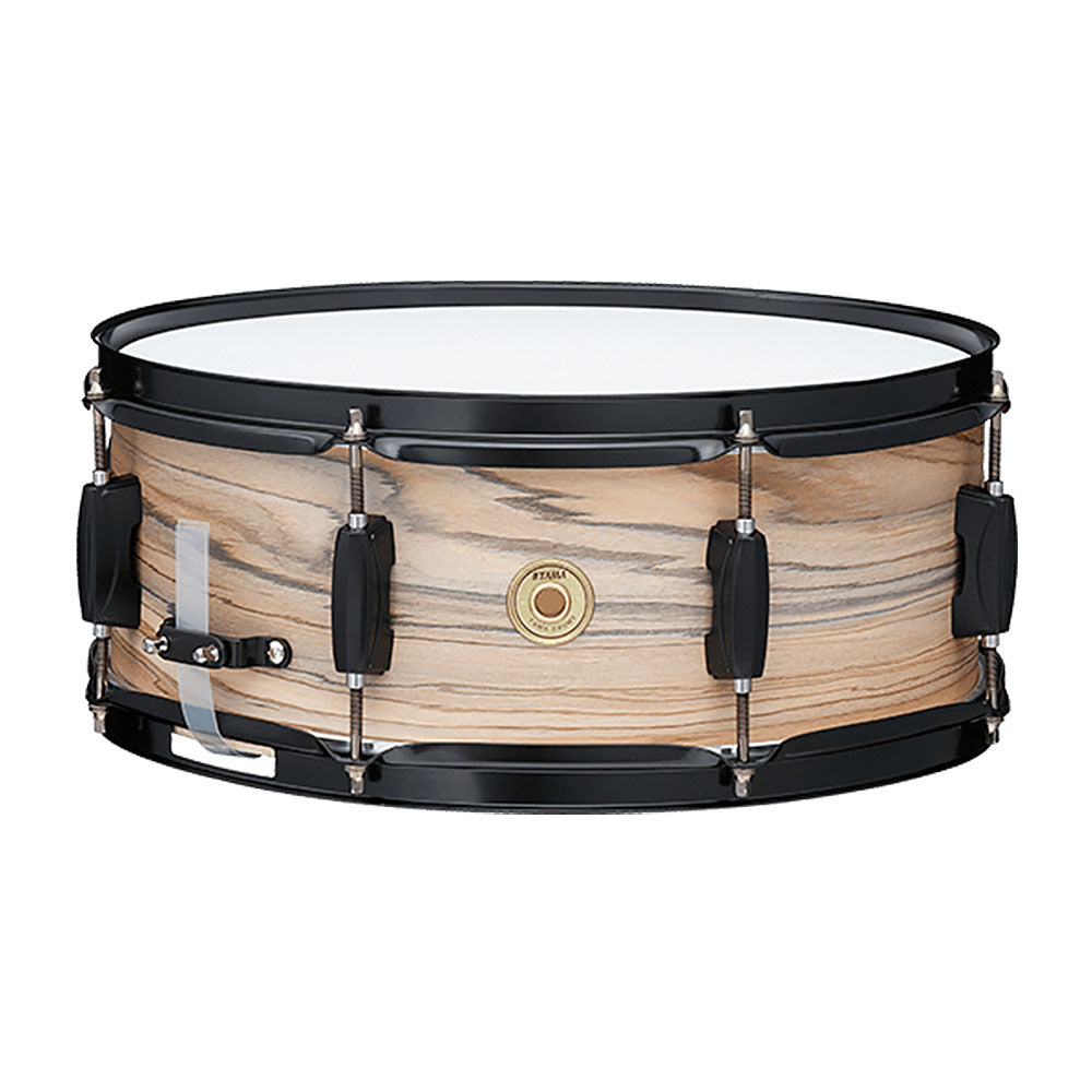 Tama Woodworks Popular 14"x6.5" - Natural Zebrawood Wrap