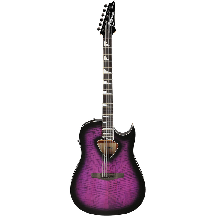 Ibanez ALT50FATVT Altstar Acoustic-Electric Guitar Transparent Violet Sunburst High Gloss