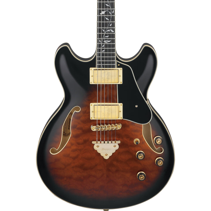 Ibanez AS Artcore Expressionist (Dark Brown Sunburst) AS93QMSPDBS