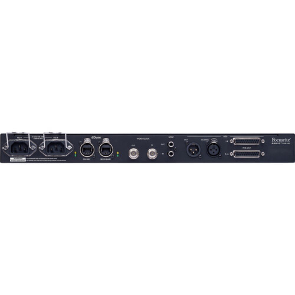 Focusrite RedNet A16R MkII Rackmount 16x16 Dante Analog Audio Interface