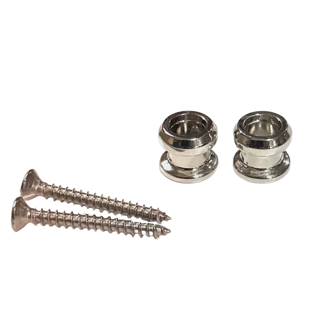 Allparts AP-0682 Economy Strap Buttons Nickel