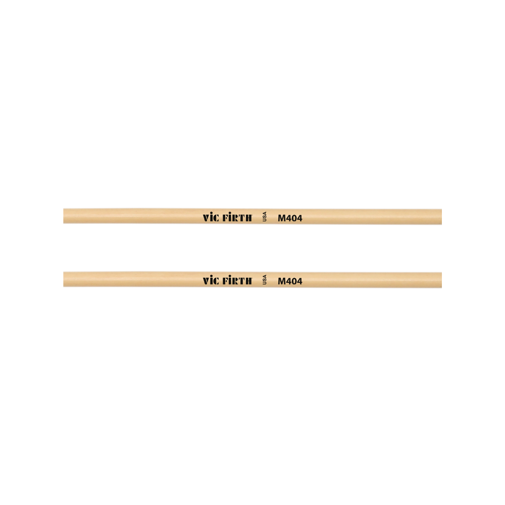 Vic Firth M404 Articulate Series Keyboard Mallet - Medium Hard Rubber, Oval