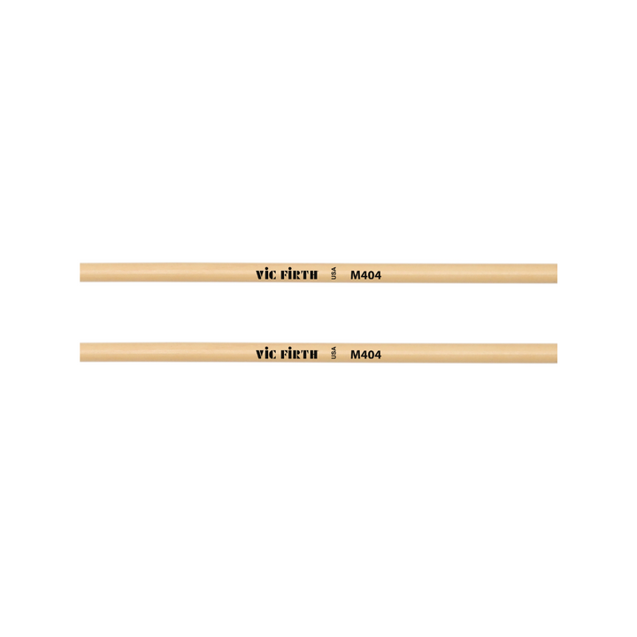 Vic Firth M404 Articulate Series Keyboard Mallet - Medium Hard Rubber, Oval