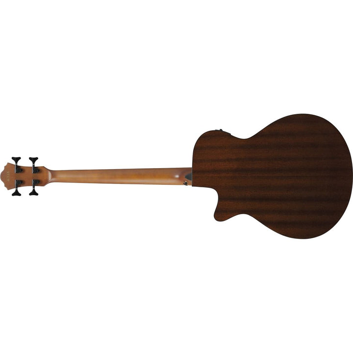 Ibanez AEGB24FEMHS Acoustic/Electric Fretless Bass Guitar - Mahogany Sunburst