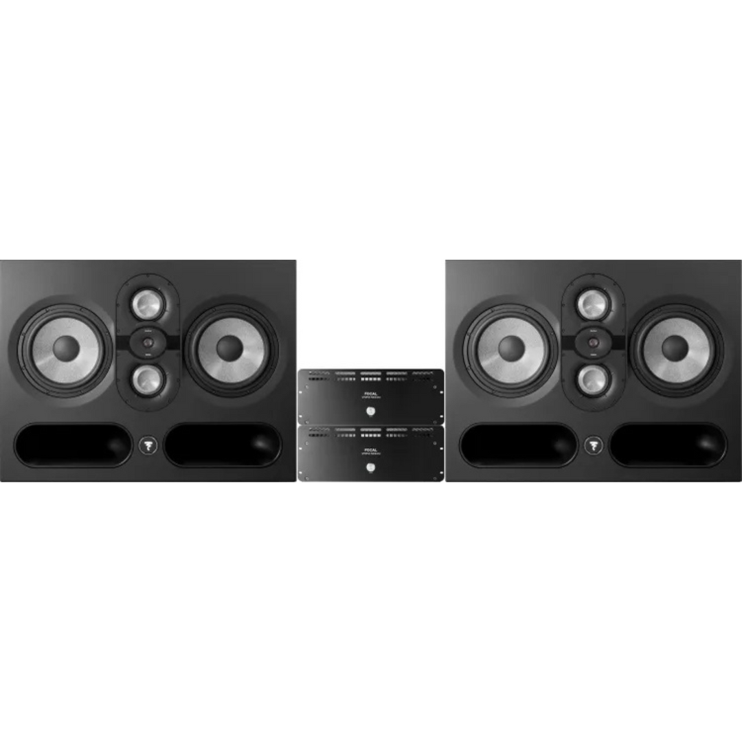 Focal FOBSBEUM2124B003 Bundle Utopia Main 212 BE - Pair, Black