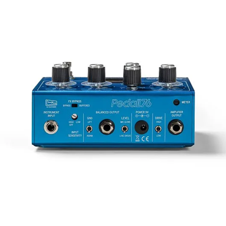 Warm Audio WA-76PB Analog Transformer-Balanced FET Compressor Pedal - Blue