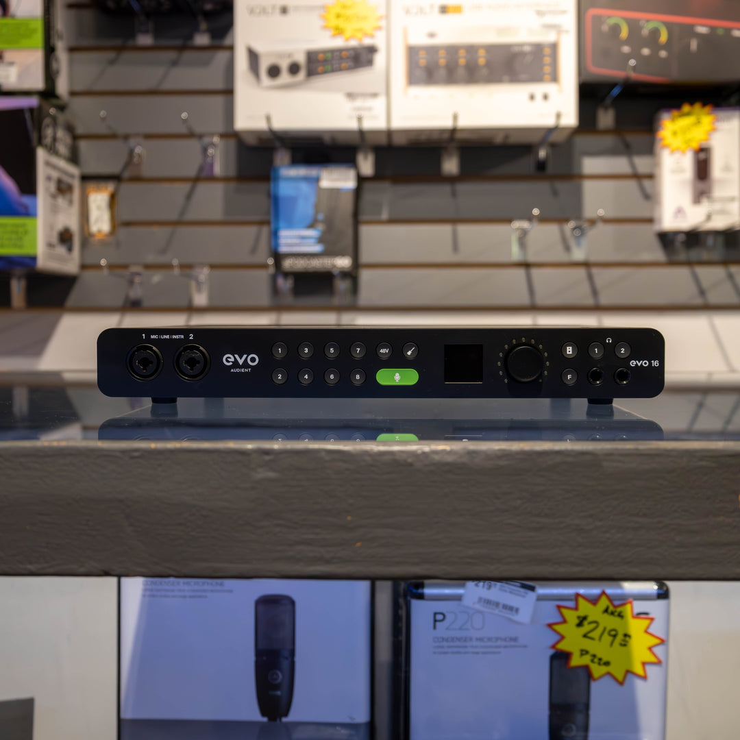 Audient EVO 16 Portable Audio Interface (Demo)