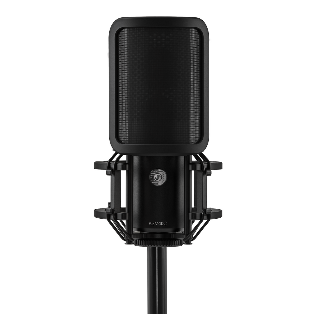 Shure KSM40C Cardioid Condenser Microphone with Shock Mount