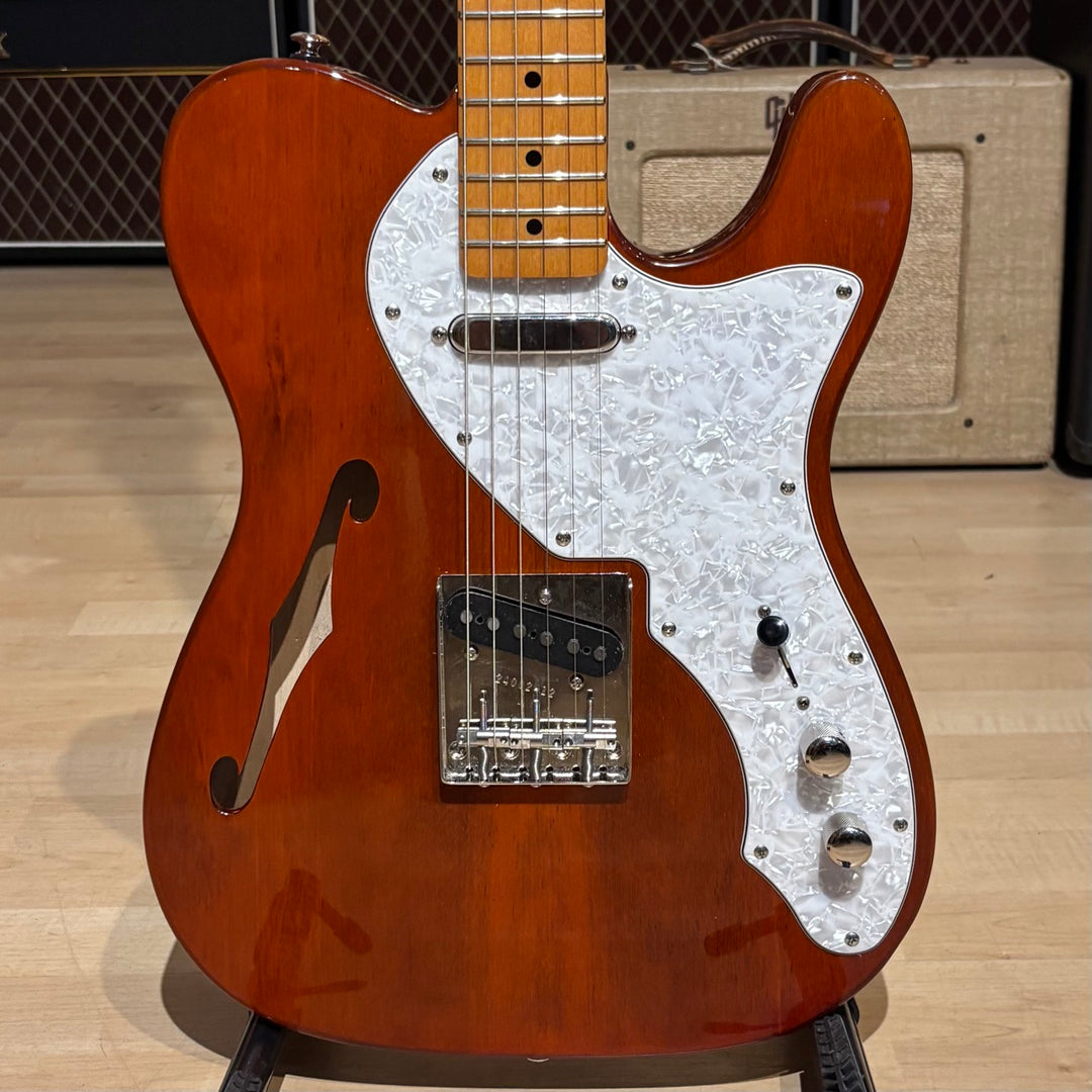 Squier - Classic Vibe 60's Telecaster Thinline w/ Gator Gig Bag (Natural - 2024) - USED