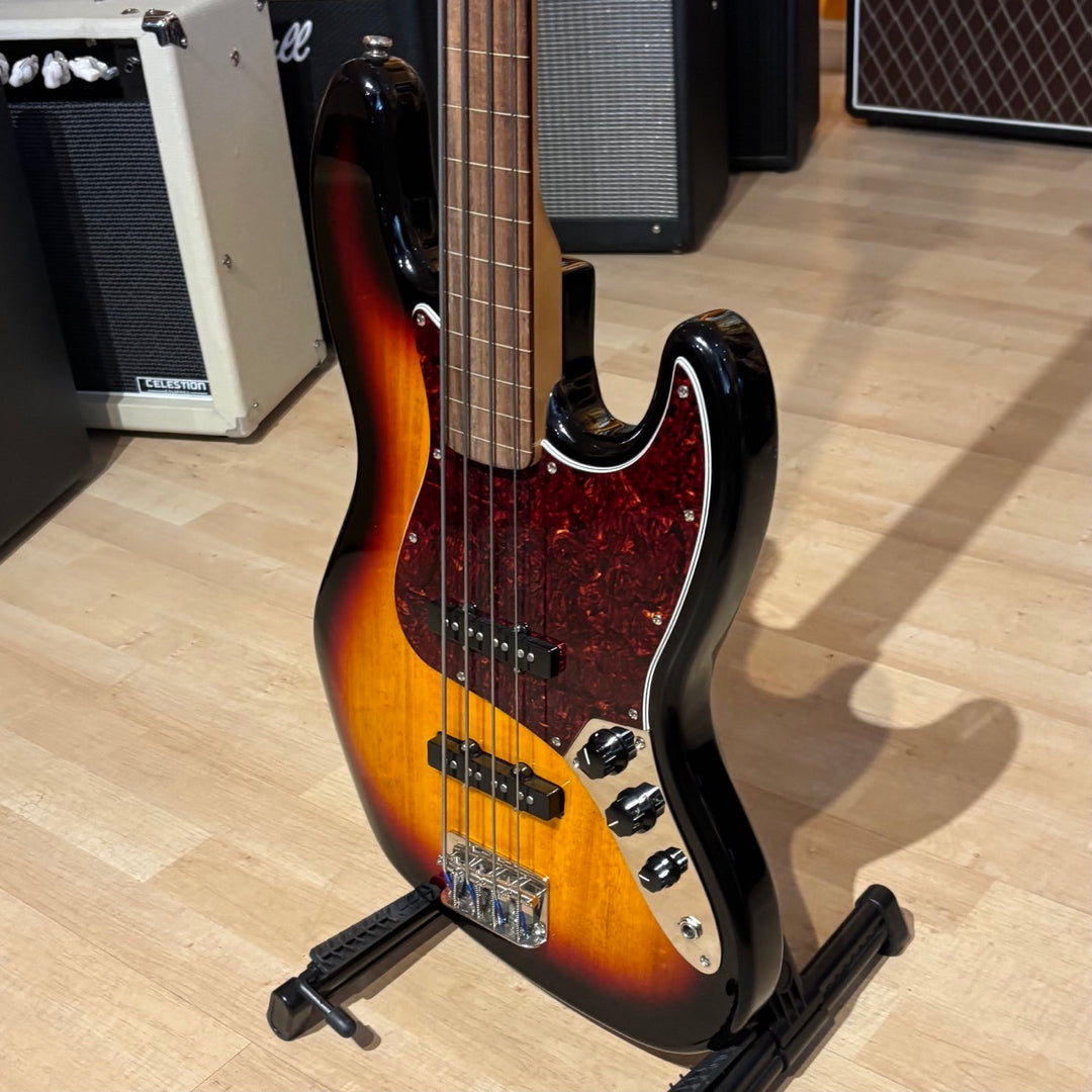 Squier - Classic Vibe '60s Marked Fretless Jazz Bass (3-TSB - No Case Or Bag - 2025) - USED