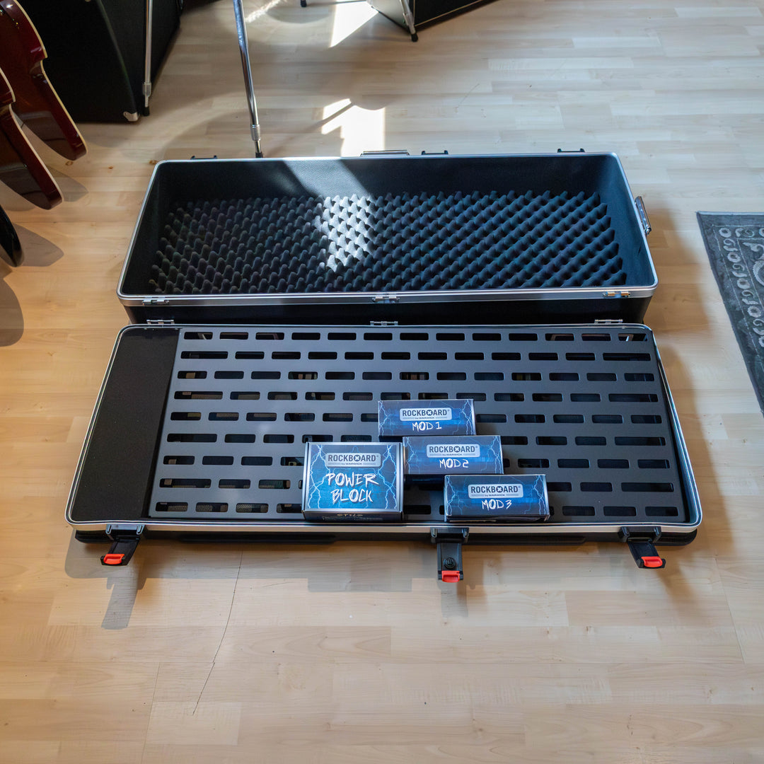 Warwick - Rockboard Kit RBO-5.4 (102x41 cm ) Pedal Board w/ Roadcase - "NOS MINT" -  USED