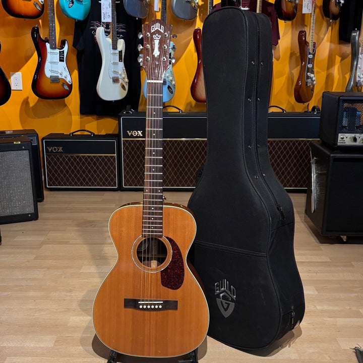 Guild - Westerly M140 All Solid Wood 14th Fret Concert AC Electric w/ HD Guild Bag - USED