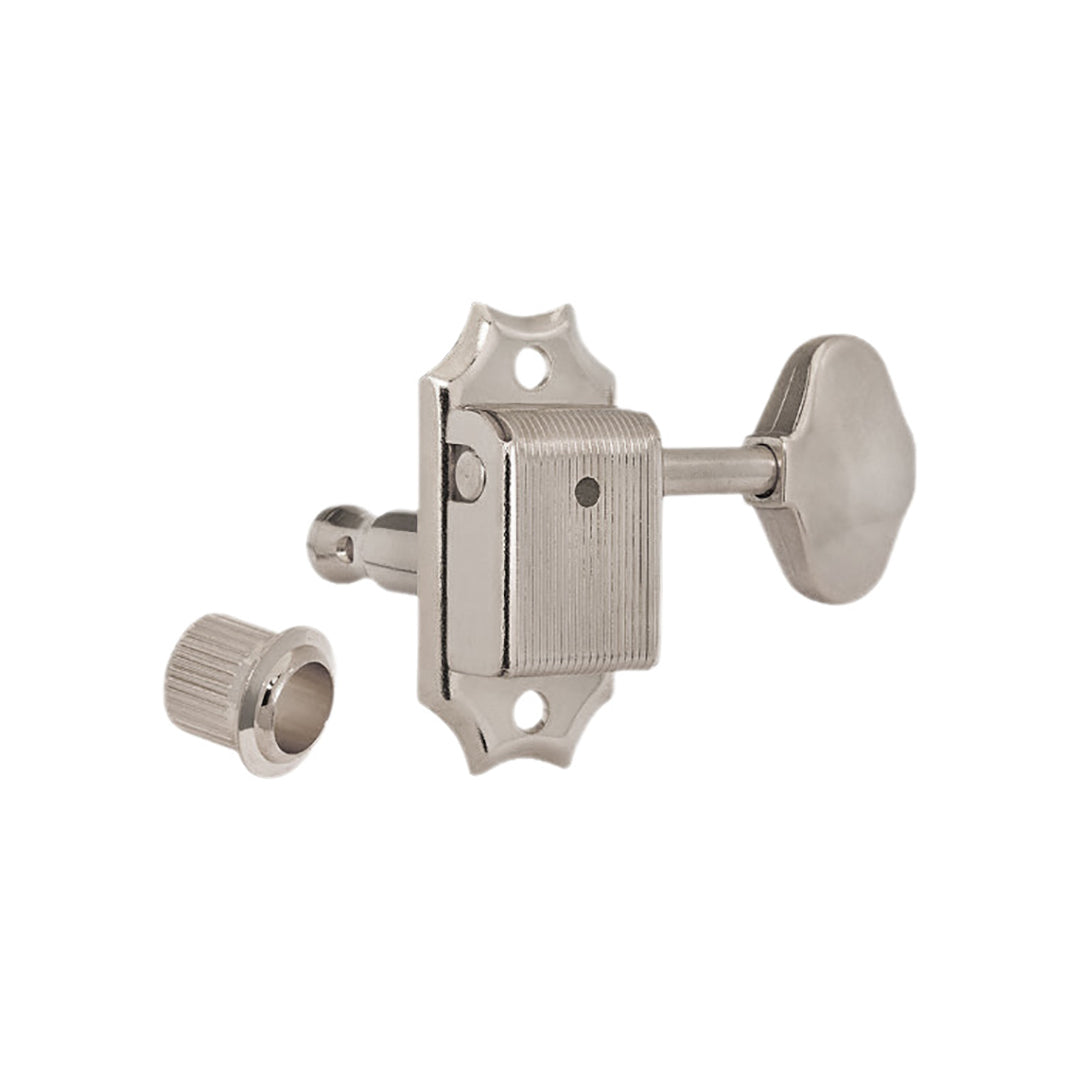 Allparts TK-7720 Gotoh SD90 Vintage-style 3x3 Keys with Scalloped Buttons Nickel