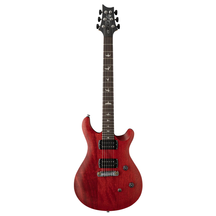 PRS SE CE 24 Standard Satin Stoptail Electric Guitar with Gigbag - Vintage Cherry