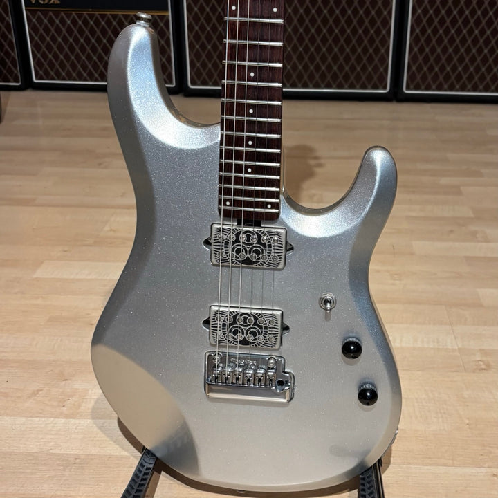 Ernie Ball - JP6 John Petrucci Signature Sterling Silver w/ DiMarzio Sonic Ecstasy HB P-ups & OHSC (2011) - USED