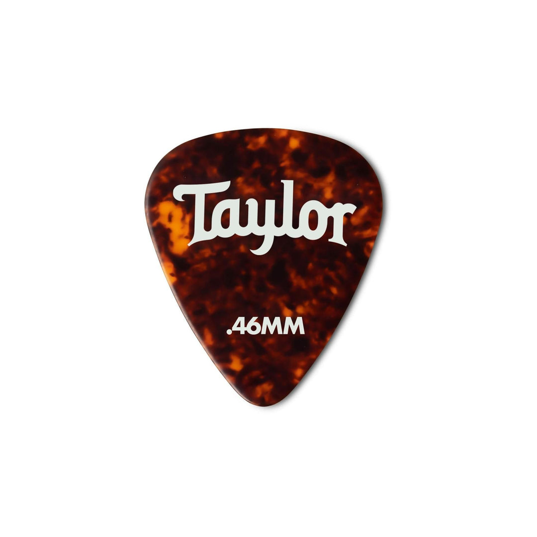 Taylor Celluloid 351 Picks,Tort Shell,0.46mm 12-Pack
