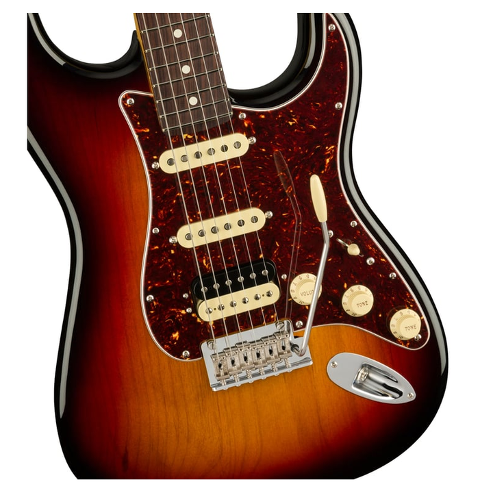 Fender American Professional II Stratocaster HSS Rosewood Fingerboard (3-Color Sunburst) Electric Guitar