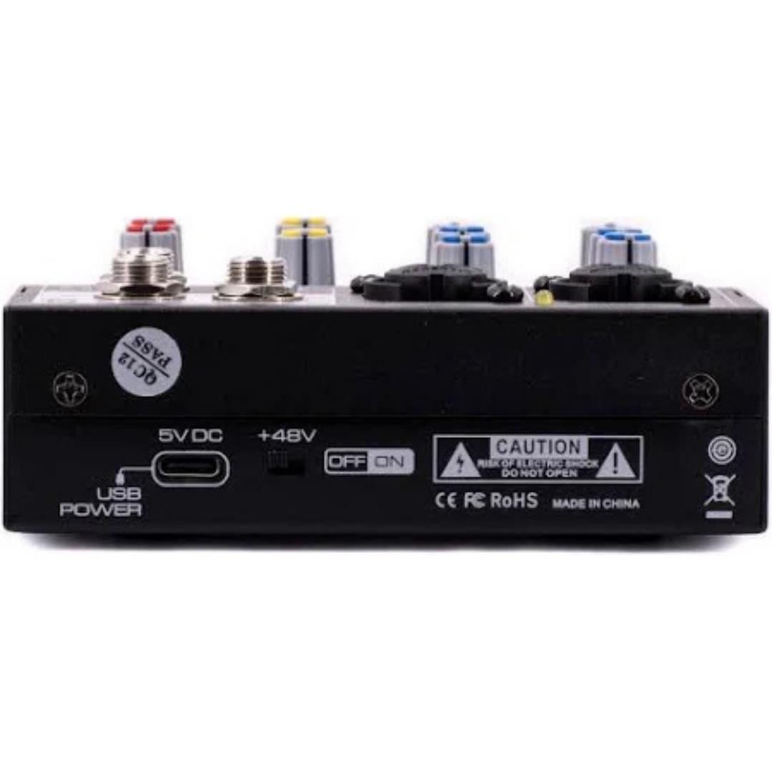 CAD 2 Channel Compact Mixer w/2 XLR Combo Inputs