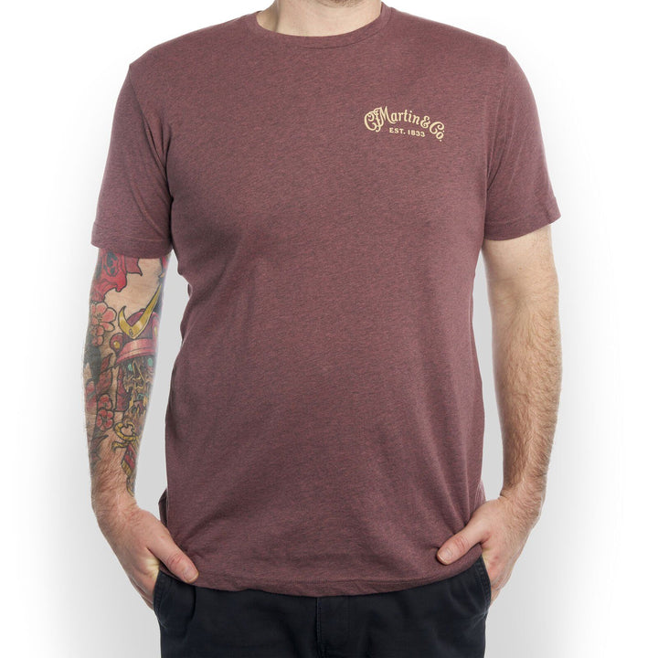Martin 18CM02354X Keystone Sangria – Adult T-Shirt, Size 4X