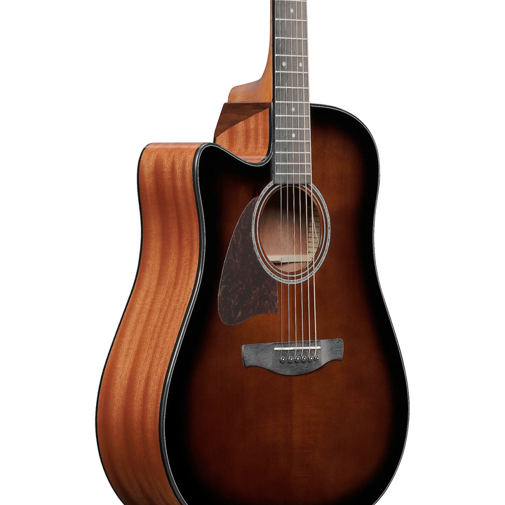 Ibanez AAD51LCEDVS Grand Dreadnought Acoustic-Electric Guitar Dark Violin Sunburst High Gloss Left-Handed
