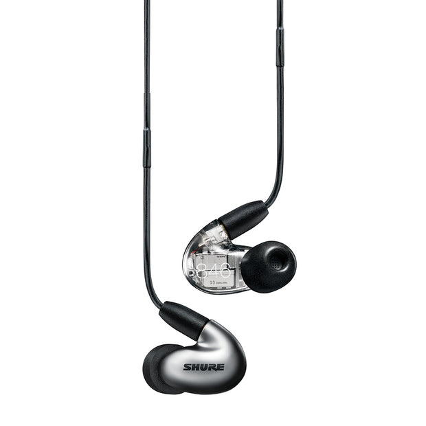 Shure Gen2 SE846 Quad driver earphones with professional black 64" cable - Graphite