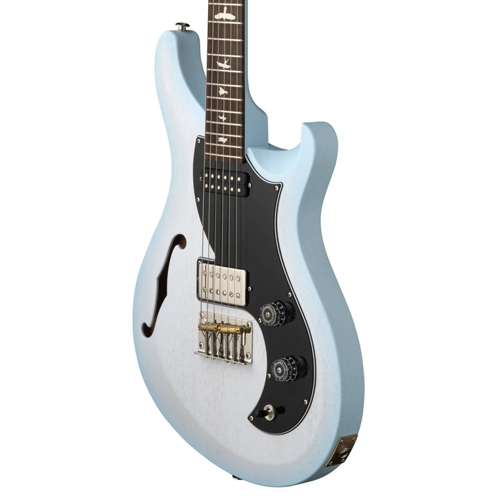 PRS S2 Vela Semi-Hollow Satin Electric Guitar with Gigbag - Cloud Burst