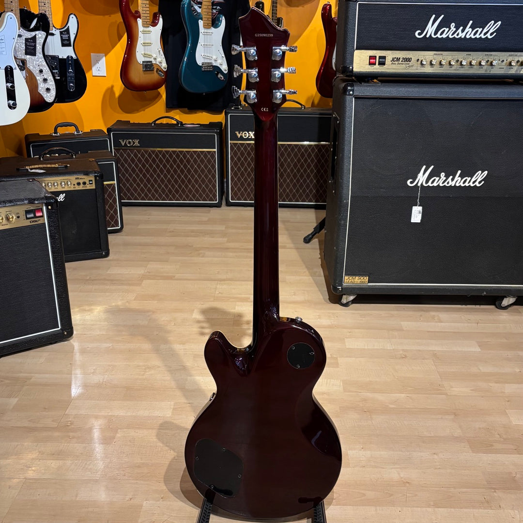 Hagstrom Super Swede MKIII 6-String Electric Guitar with C-51 Hag Deluxe Case (X-tra Special Old Pale)  SUSWEMK3-XSOP