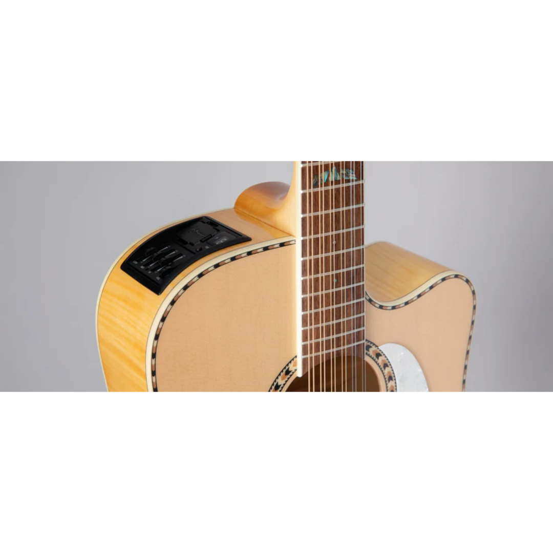 Takamine GD74CE-12U-NAT Unison 12-String Acoustic-Electric Guitar (Natural)