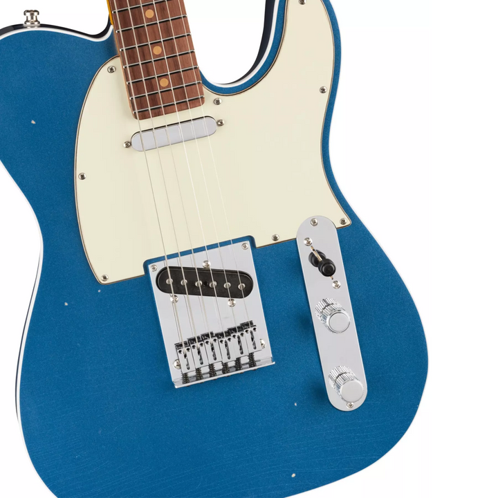 Fender American Ultra Luxe '60s Telecaster Custom (Lake Placid Blue) Electric Guitar